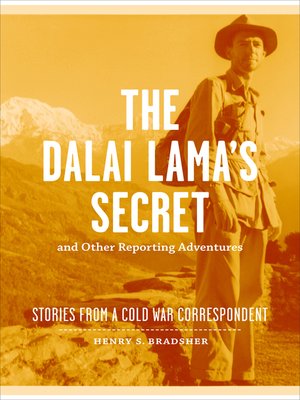 cover image of The Dalai Lama's Secret and Other Reporting Adventures